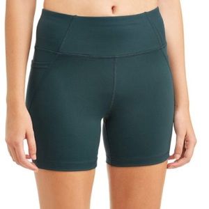 🆕 Athletic Works 5” Bike Shorts, Gem Slate
